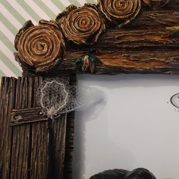 COPY - Gone Fishin' - Cozy Log Cabin - Cute Bear - Picture Frame - Picture 5 of 8